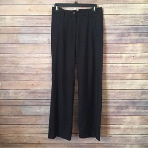 French Connection Wool Straight Leg Trouser Pants